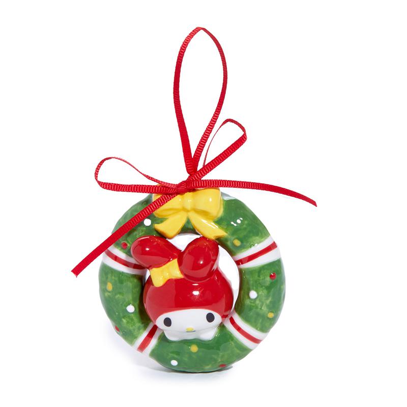 Sanrio Characters Sanrio Hello Kitty and My Melody 2-pc Holiday Ceramic Set (Red) Ornament  Saudi Arabia |  EU6597841