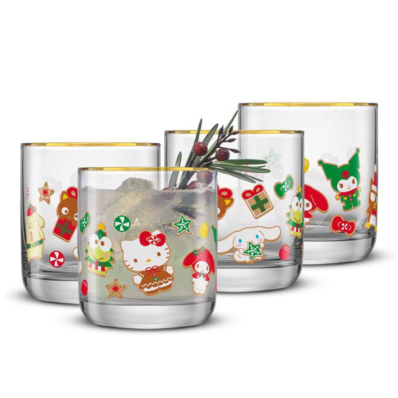 Sanrio Characters Sanrio Hello Kitty and Friends Gingerbread Pals Short Glasses  Saudi Arabia |  UB0237984