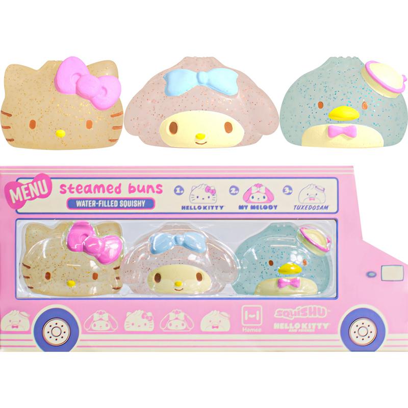 Sanrio Characters Sanrio Hello Kitty and Friends Steamed Bun Squishy 3-pc Gift Set  Saudi Arabia |  CO6459823