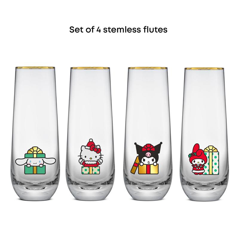 Sanrio Characters Sanrio Hello Kitty and Friends Holiday Stemless Flutes  Saudi Arabia |  VG4715320