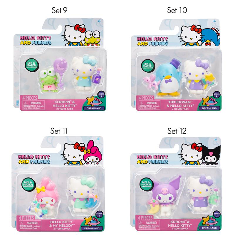 Sanrio Characters Sanrio Hello Kitty and Friends 2-pc (Series 2: Dreamland) Figure Pack  Saudi Arabia |  IG6173549