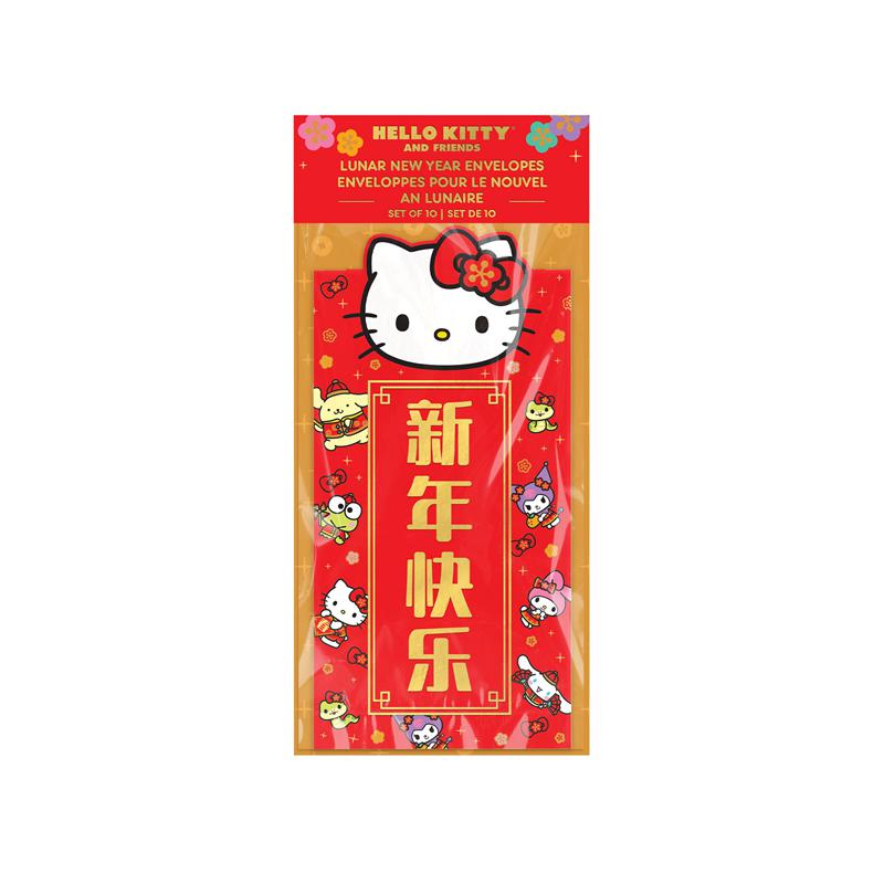 Sanrio Characters Sanrio Hello Kitty and Friends x Studio Oh! 10-pc LNY Pack (Year of the Snake) Envelope  Saudi Arabia |  IX2740196