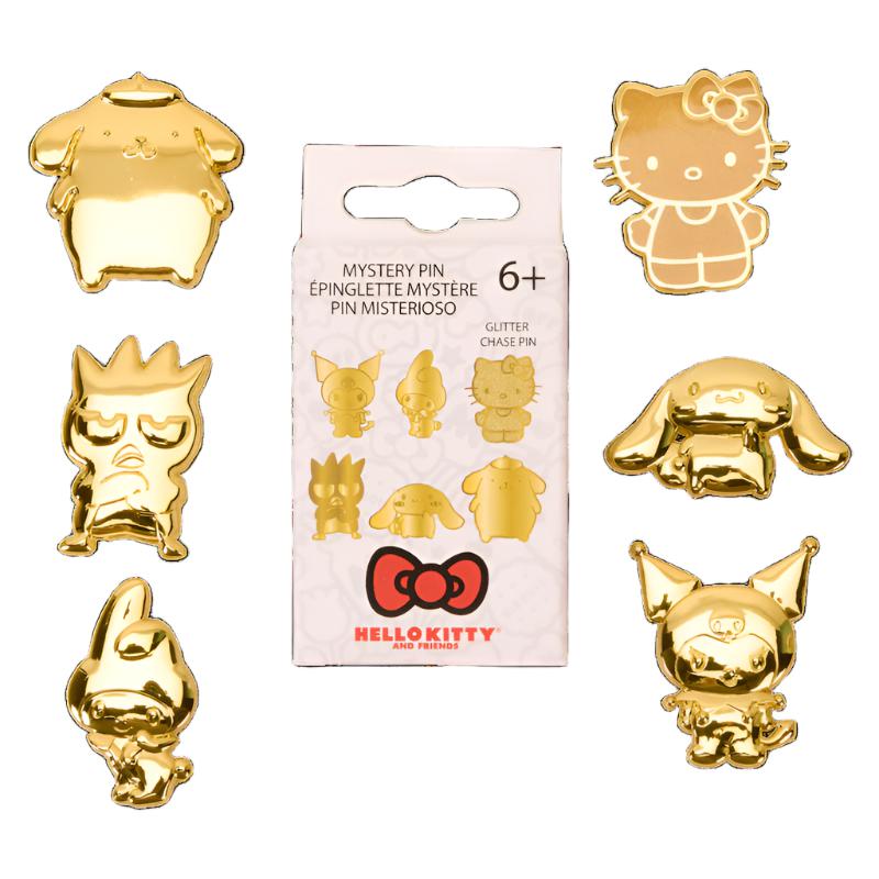 Sanrio Characters Sanrio Hello Kitty and Friends x Loungefly 50th Anniv. Gold Pin Blind Box  Saudi Arabia |  OL3079684