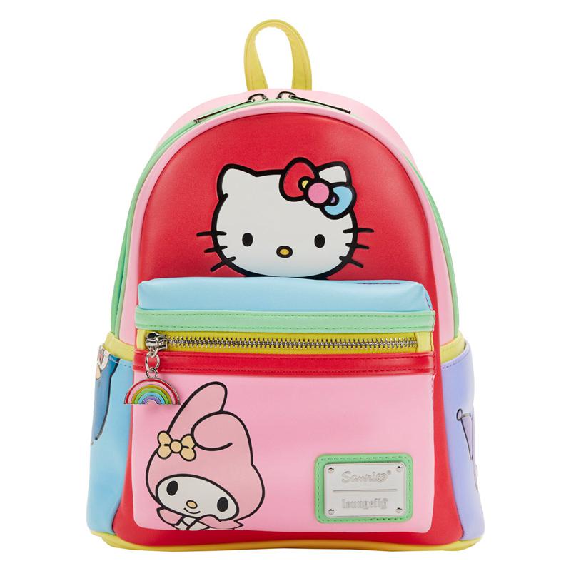 Sanrio Characters Sanrio Hello Kitty and Friends x Loungefly Color-Block Mini Backpack  Saudi Arabia |  CO5781269