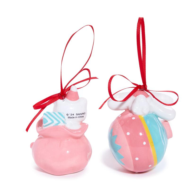 Sanrio Characters Sanrio Hello Kitty and Cinnamoroll 2-pc Holiday Ceramic Set (Pastel Ornament  Saudi Arabia |  CJ6852410