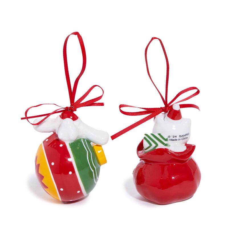 Sanrio Characters Sanrio Hello Kitty and Cinnamoroll 2-pc Holiday Ceramic Set (Red) Ornament  Saudi Arabia |  QD5140832