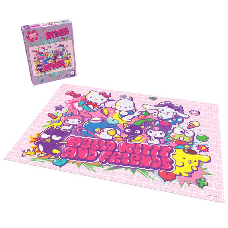 Sanrio Characters Sanrio Hello Kitty and Friends Tokyo Skate 1000-Pc Puzzles  Saudi Arabia |  FK8053246