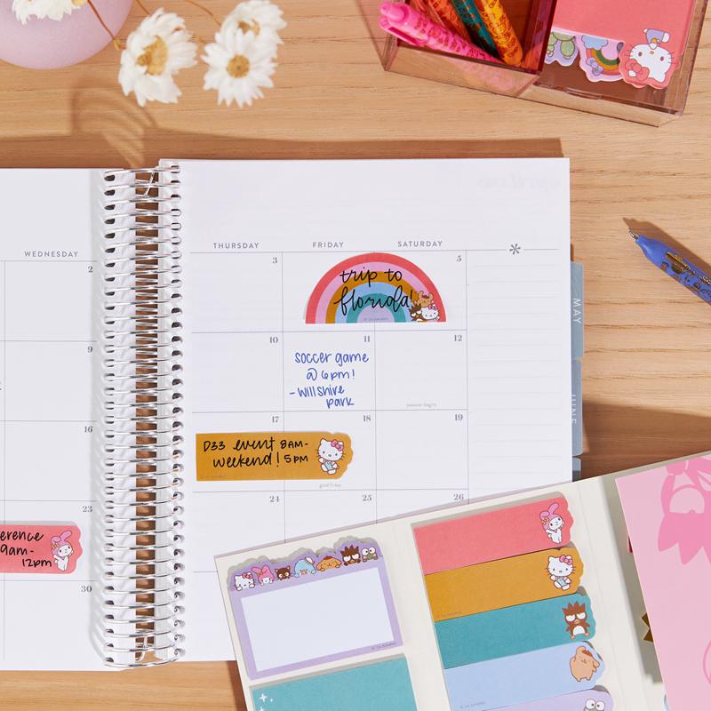 Sanrio Characters Sanrio Hello Kitty and Friends x Erin Condren Sticky Note Booklet  Saudi Arabia |  SA0359618