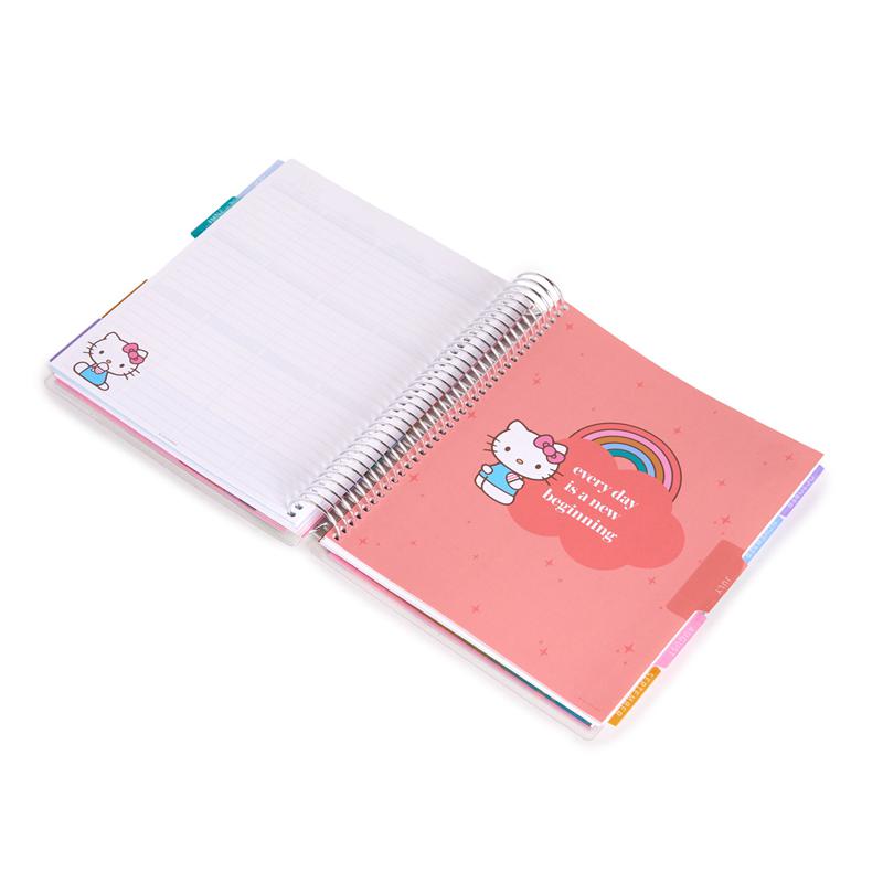 Sanrio Characters Sanrio Hello Kitty and Friends x Erin Condren Rainbow Relaxation 2025 LifePla Lifeplanner  Saudi Arabia |  NS2645319