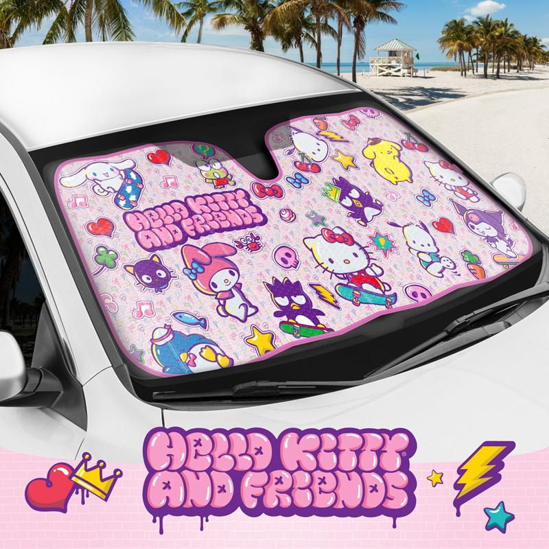 Sanrio Characters Sanrio Hello Kitty and Friends Car (Kawaii Fun) Sun Shade  Saudi Arabia |  YP1364802