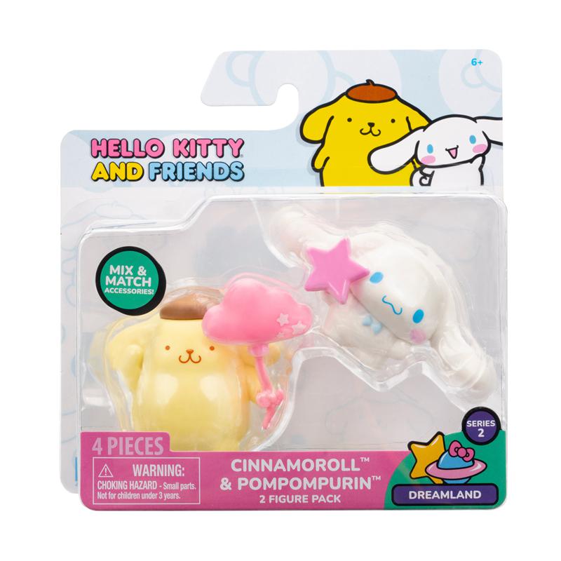 Sanrio Characters Sanrio Hello Kitty and Friends 2-pc (Series 2: Dreamland) Figure Pack  Saudi Arabia |  DB8057219