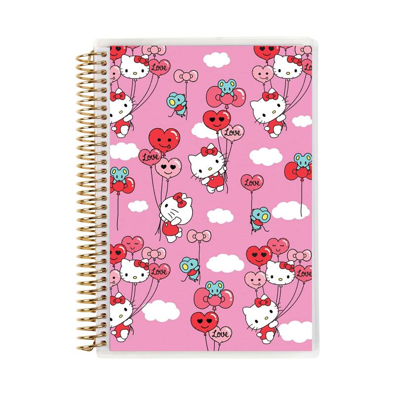 Sanrio Characters Sanrio Hello Kitty x Erin Condren Balloons A5 Coiled Notebook  Saudi Arabia |  FY7852604