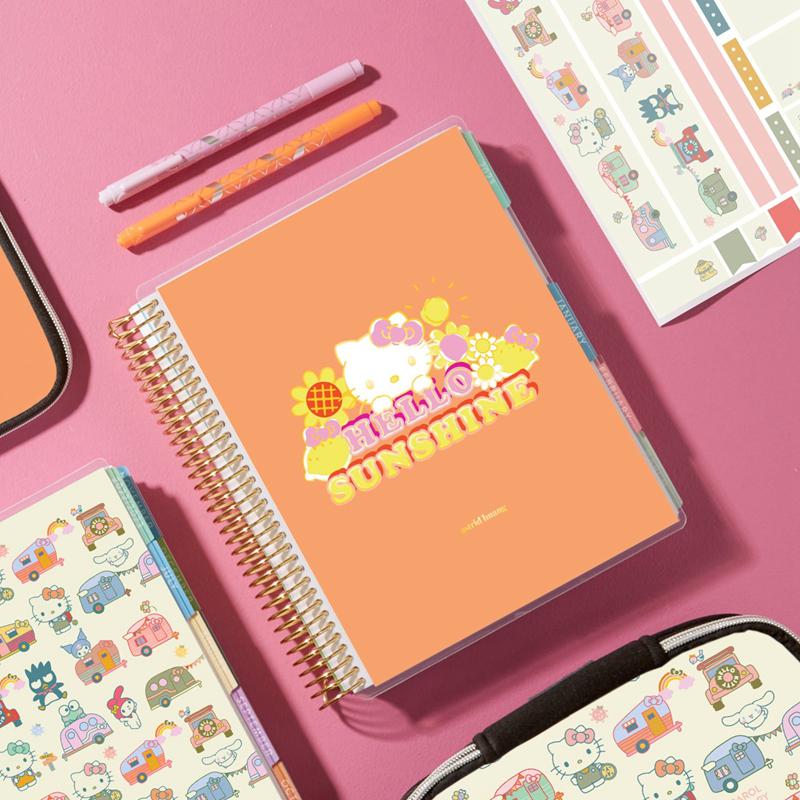Sanrio Characters Sanrio Hello Kitty x Erin Condren Spiral (Hello Sunshine) Notebook  Saudi Arabia |  ZT5492870