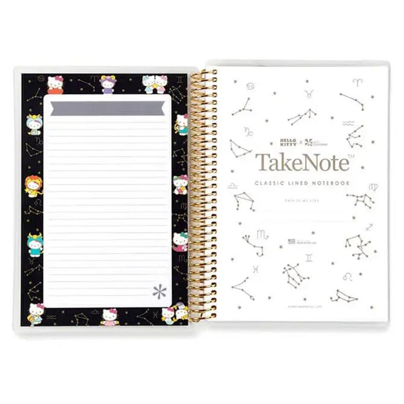 Sanrio Characters Sanrio Hello Kitty x Erin Condren Zodiac A5 Coiled Notebook  Saudi Arabia |  RC9180546