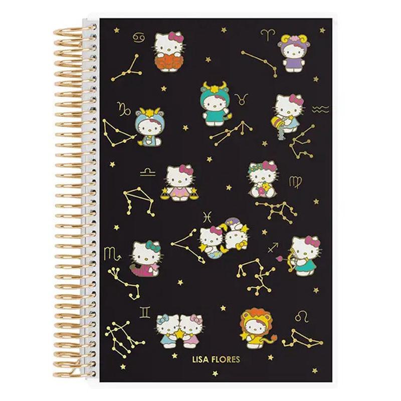 Sanrio Characters Sanrio Hello Kitty x Erin Condren Zodiac A5 Coiled Notebook  Saudi Arabia |  RC9180546