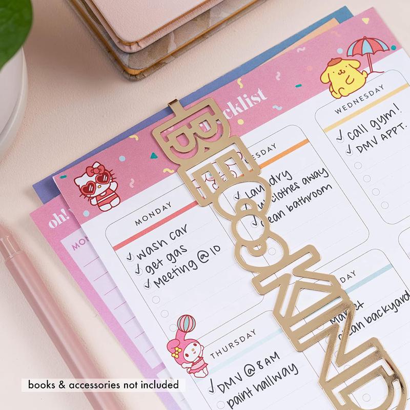 Sanrio Characters Sanrio Hello Kitty x Erin Condren Be Kind Metal Bookmark  Saudi Arabia |  ON4903851