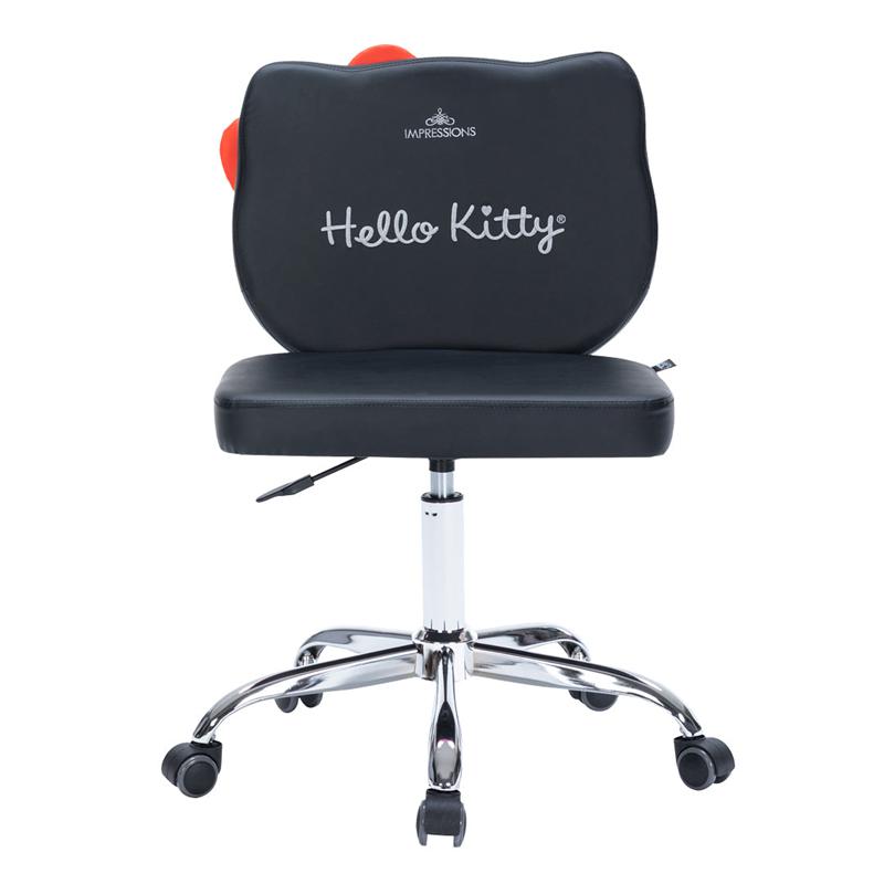Sanrio Characters Sanrio Hello Kitty x Impressions Vanity Faux Leather Swivel Vanity Chair  Saudi Arabia |  SL5936108