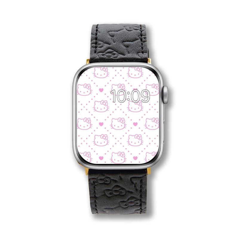 Sanrio Characters Sanrio Hello Kitty x Sonix Classic Black Leather Band Watch  Saudi Arabia |  PN8247630