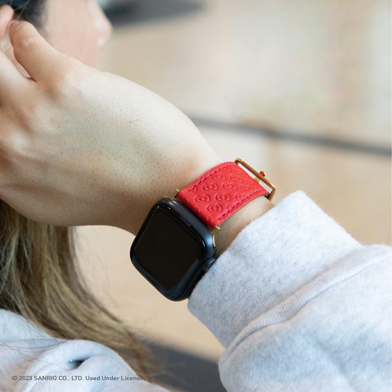 Sanrio Characters Sanrio Hello Kitty x Sonix Red Bow Leather Band Watch  Saudi Arabia |  XE4536029