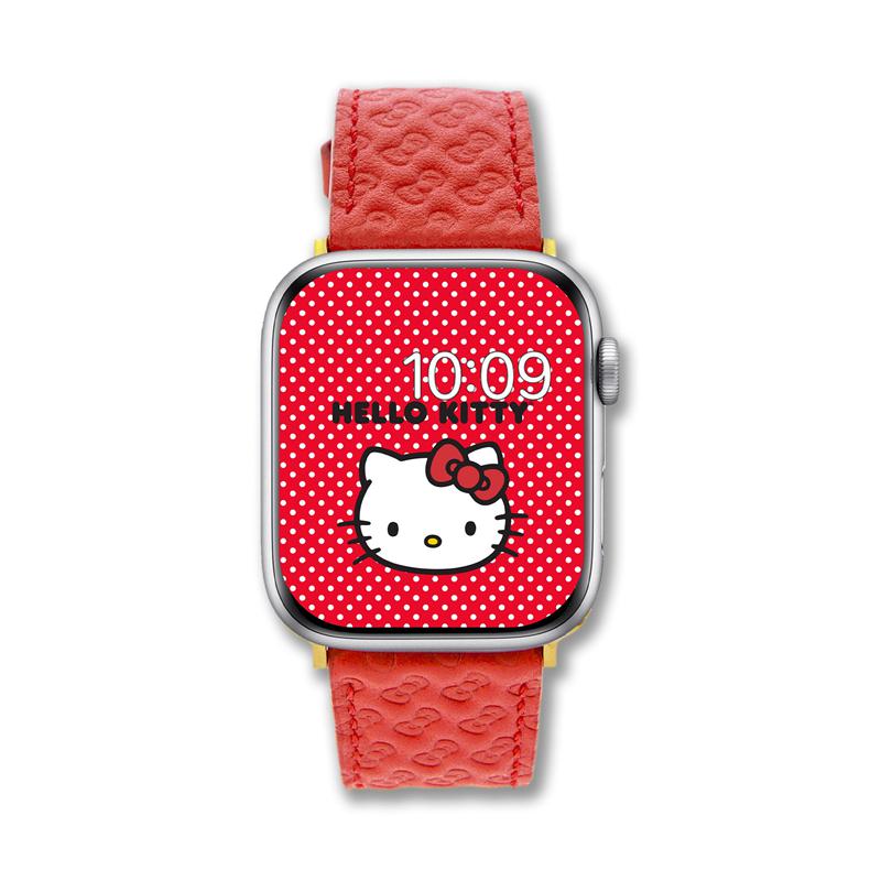 Sanrio Characters Sanrio Hello Kitty x Sonix Red Bow Leather Band Watch  Saudi Arabia |  XE4536029