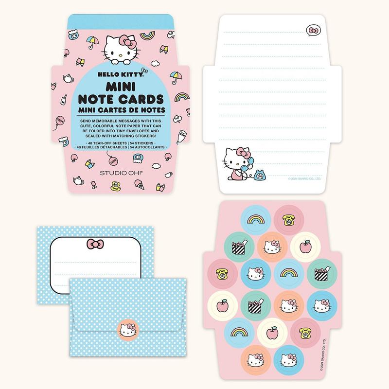Sanrio Characters Sanrio Hello Kitty x Studio Oh! Classic Pink Mini Memo with Stickers  Saudi Arabia |  IJ5947238