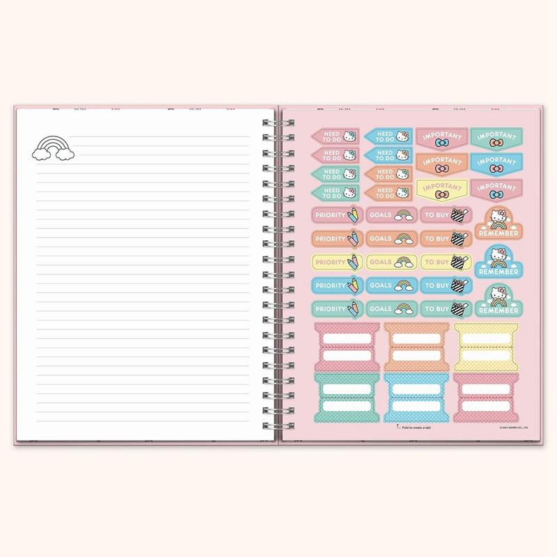 Sanrio Characters Sanrio Hello Kitty x Studio Oh! Classic Pink Extra-Large Spiral Notebook  Saudi Arabia |  NV9273486