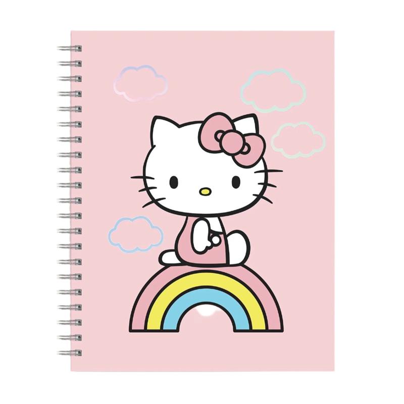 Sanrio Characters Sanrio Hello Kitty x Studio Oh! Classic Pink Extra-Large Spiral Notebook  Saudi Arabia |  NV9273486