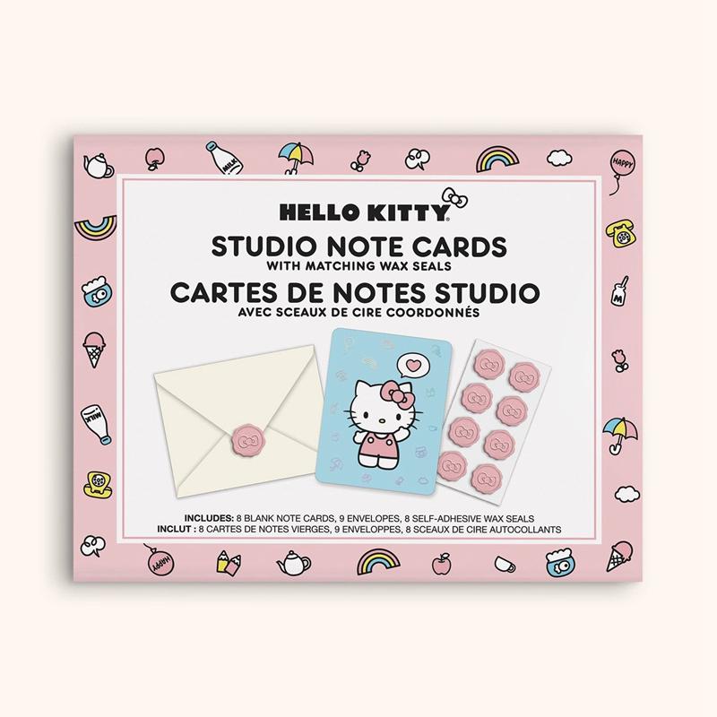 Sanrio Characters Sanrio Hello Kitty x Studio Oh! Classic Pink 25-Pc Note Cards & Wax Seals Set Note Cards & Wax Seals Set  Saudi Arabia |  ID8149376