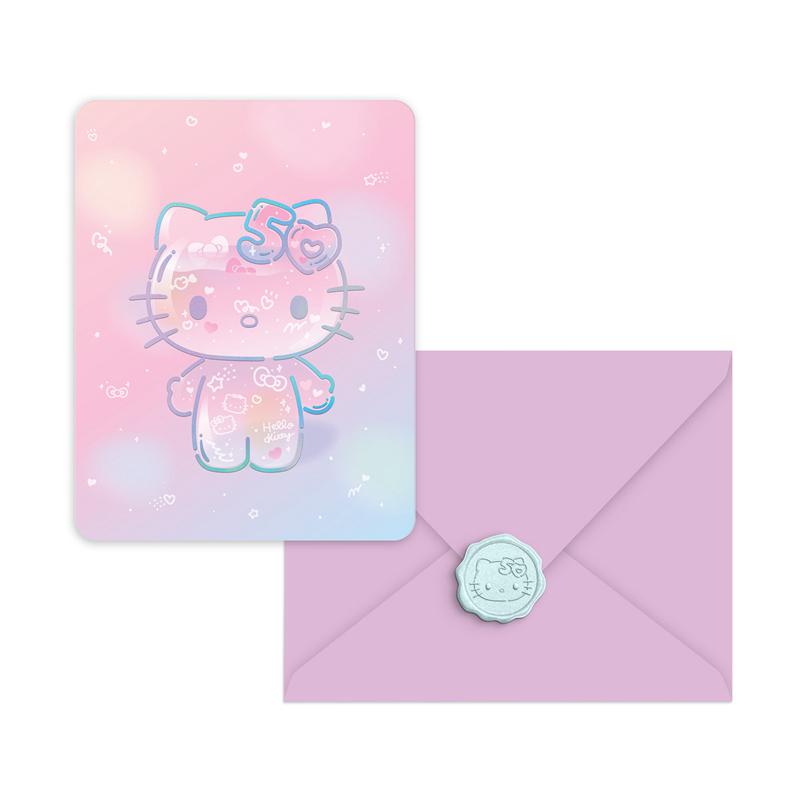 Sanrio Characters Sanrio Hello Kitty x Studio Oh! 50th Anniversary 25-Pc Note Cards & Wax Seals Note Cards & Wax Seals  Saudi Arabia |  AN0274163