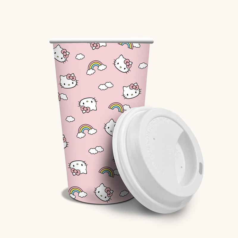 Sanrio Characters Sanrio Hello Kitty x Studio Oh! Rainbow Skies Paper Hots Cups  Saudi Arabia |  ZP3486512