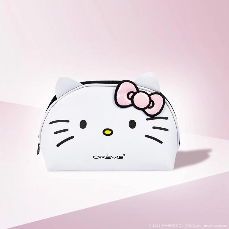 Sanrio Characters Sanrio Hello Kitty x The Crème Shop Dome Makeup Travel (Pink) Pouch  Saudi Arabia |  RD9075281