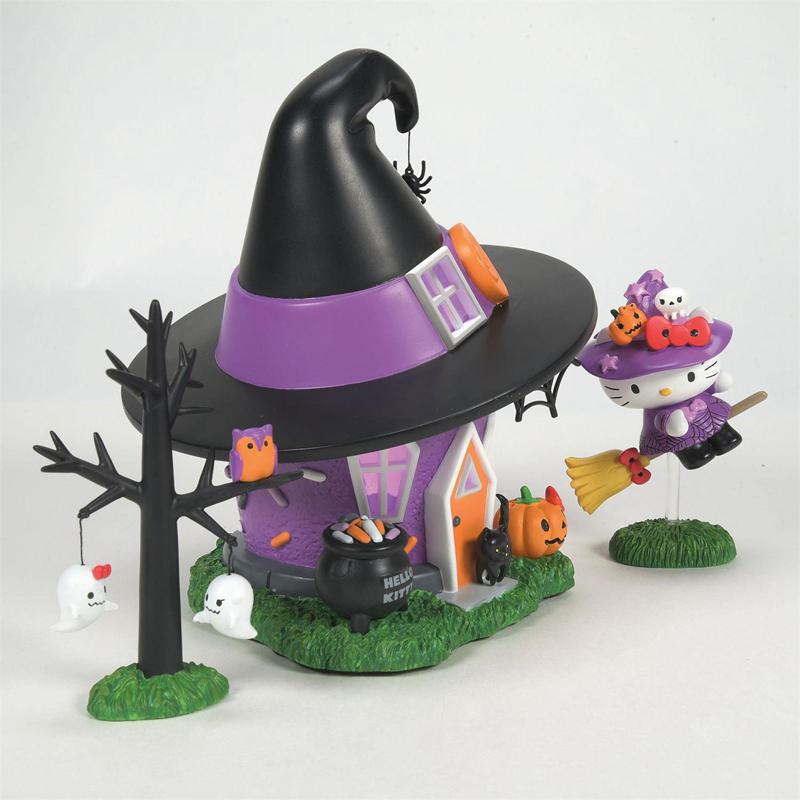 Sanrio Characters Sanrio Hello Kitty's Halloween Witch Tower Set Figurine  Saudi Arabia |  LB6273409