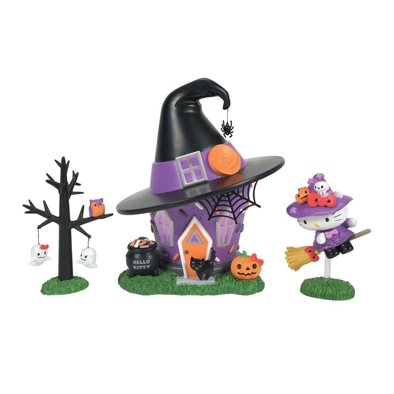 Sanrio Characters Sanrio Hello Kitty\'s Halloween Witch Tower Set Figurine  Saudi Arabia |  LB6273409