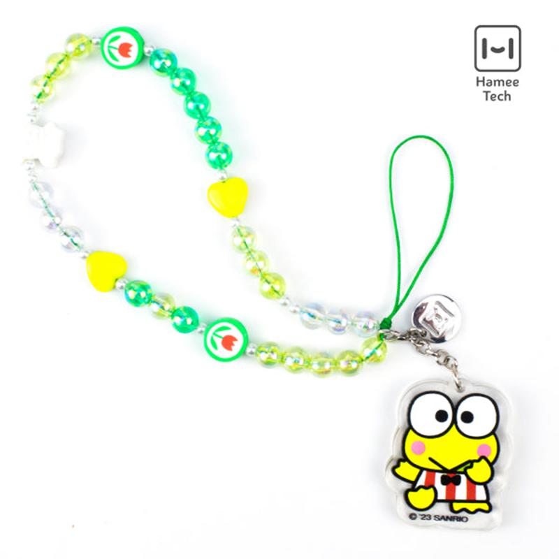 Sanrio Characters Sanrio Keroppi Beaded Charm Mobile Phone Wrist Straps  Saudi Arabia |  JV9725631