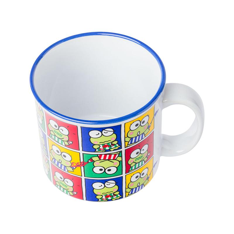 Sanrio Characters Sanrio Keroppi Ceramic (Grid Pose) Mug  Saudi Arabia |  XQ0146382