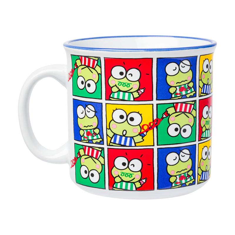 Sanrio Characters Sanrio Keroppi Ceramic (Grid Pose) Mug  Saudi Arabia |  XQ0146382