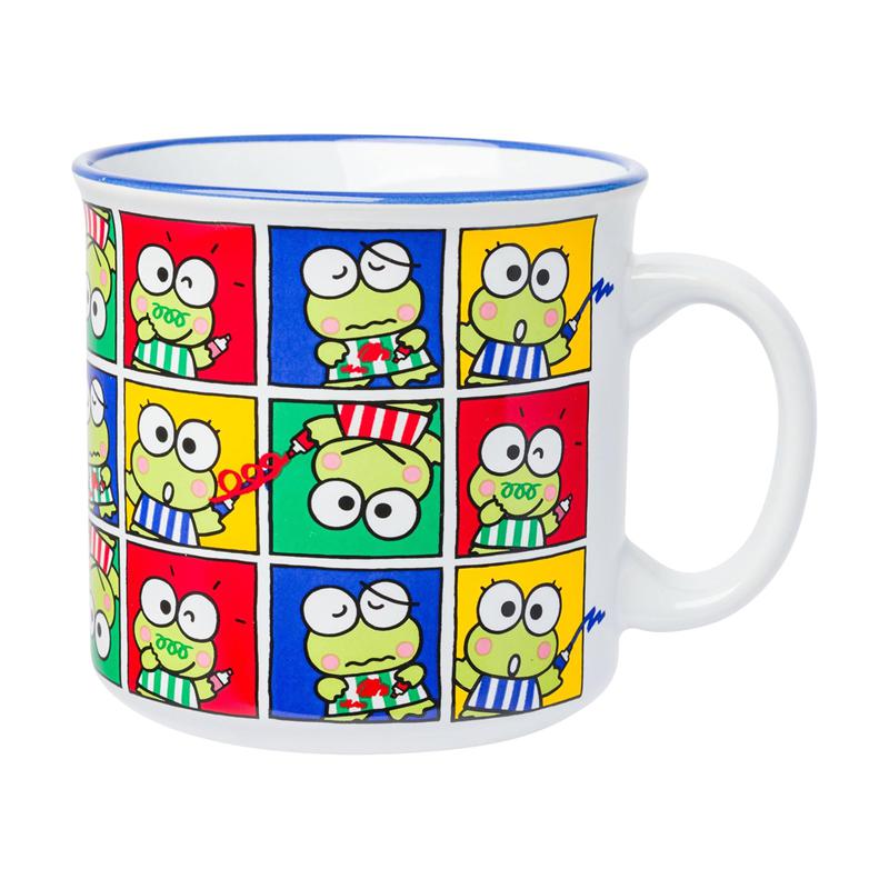 Sanrio Characters Sanrio Keroppi Ceramic (Grid Pose) Mug  Saudi Arabia |  XQ0146382
