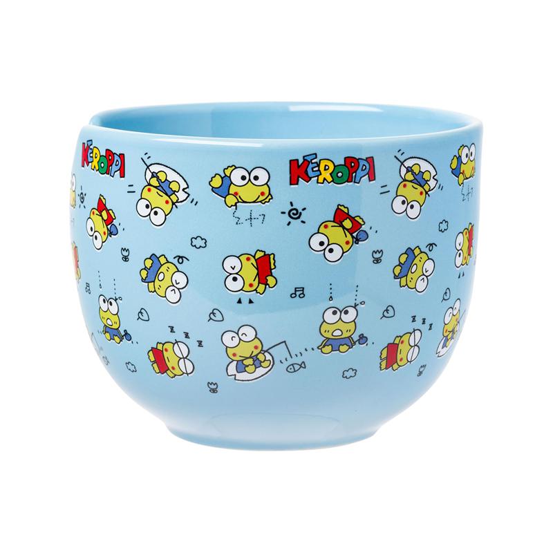 Sanrio Characters Sanrio Keroppi Ceramic Ramen Bowl and Chopstick Set (Poses) Bowl  Saudi Arabia |  NJ8304972