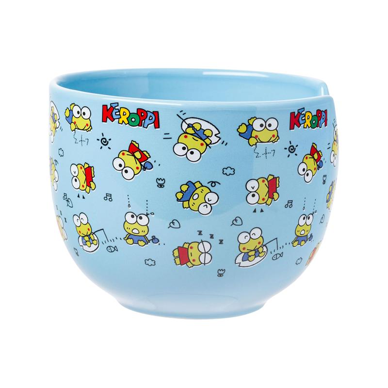 Sanrio Characters Sanrio Keroppi Ceramic Ramen Bowl and Chopstick Set (Poses) Bowl  Saudi Arabia |  NJ8304972