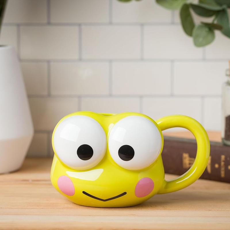 Sanrio Characters Sanrio Keroppi Face Sculpted Mug  Saudi Arabia |  QX7082516