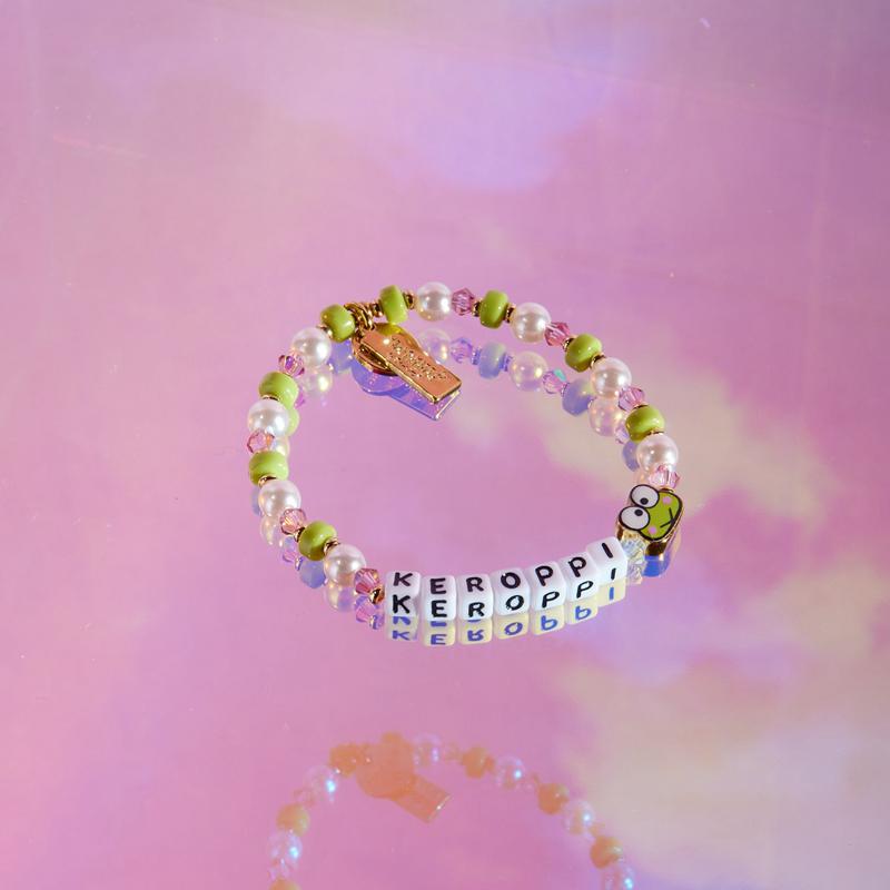 Sanrio Characters Sanrio Keroppi x Little Words Project Beaded Bracelet  Saudi Arabia |  UN1073964