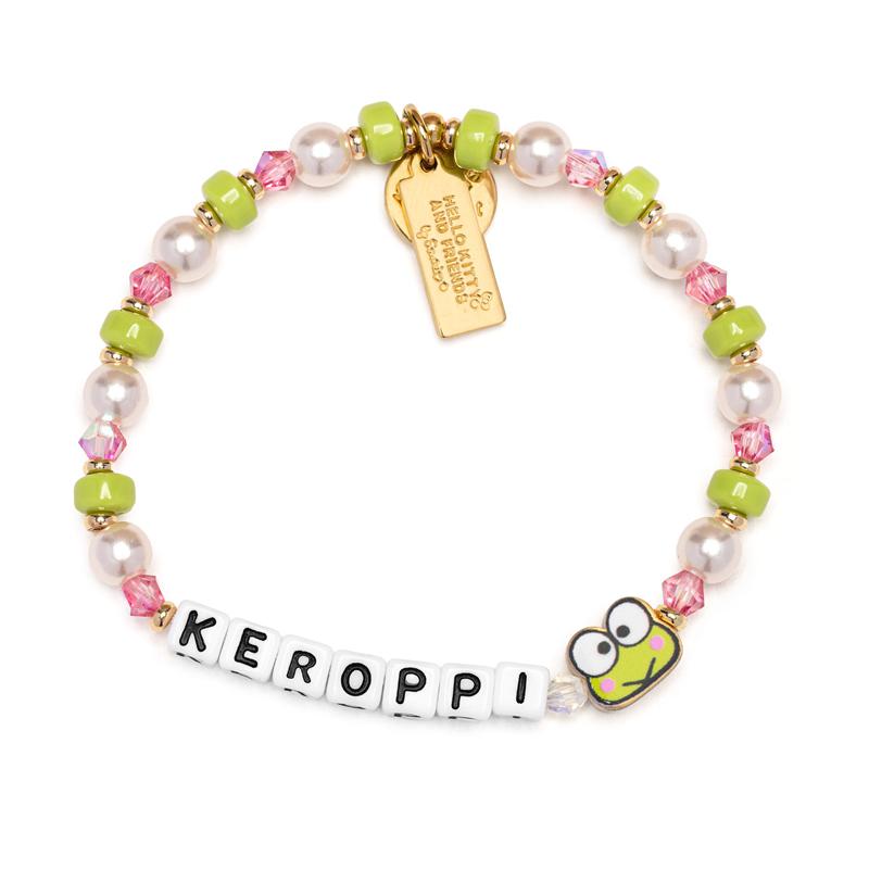 Sanrio Characters Sanrio Keroppi x Little Words Project Beaded Bracelet  Saudi Arabia |  UN1073964