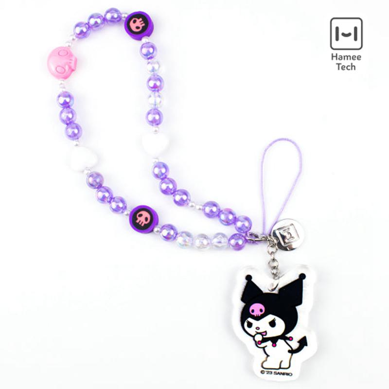Sanrio Characters Sanrio Kuromi Beaded Charm Mobile Phone Wrist Straps  Saudi Arabia |  IW2530471