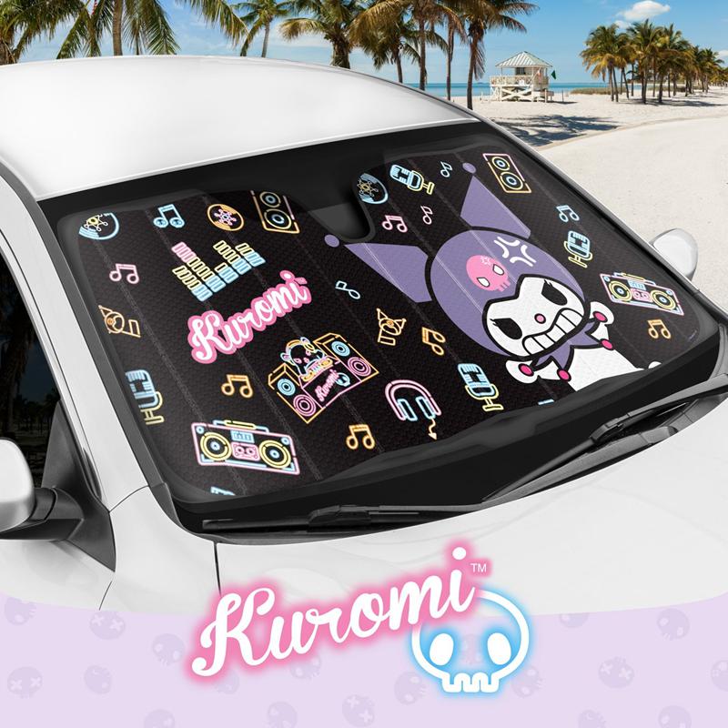 Sanrio Characters Sanrio Kuromi Car (Neon Party) Sun Shade  Saudi Arabia |  BK7528904