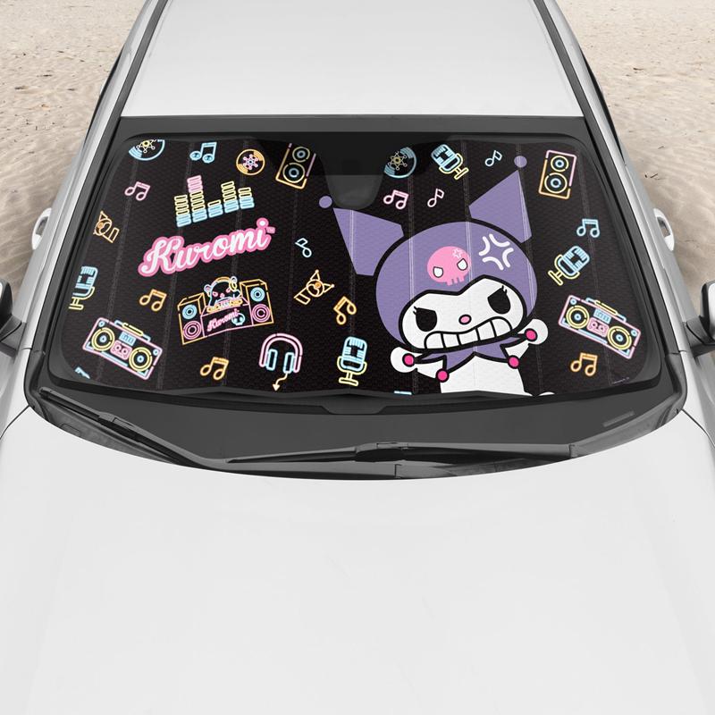 Sanrio Characters Sanrio Kuromi Car (Neon Party) Sun Shade  Saudi Arabia |  BK7528904