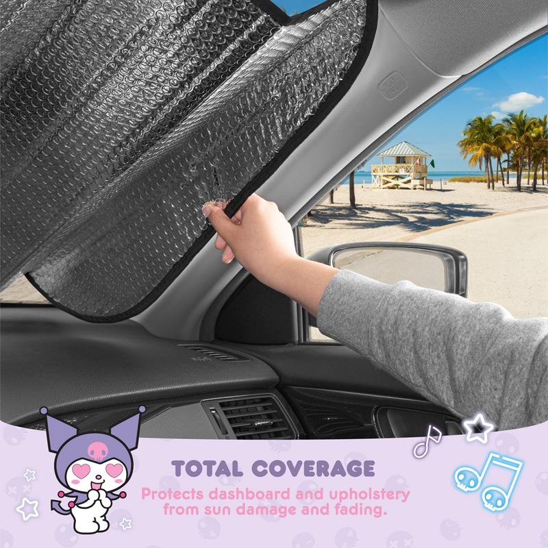 Sanrio Characters Sanrio Kuromi Car (Neon Party) Sun Shade  Saudi Arabia |  BK7528904
