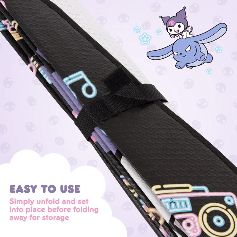 Sanrio Characters Sanrio Kuromi Car (Neon Party) Sun Shade  Saudi Arabia |  BK7528904