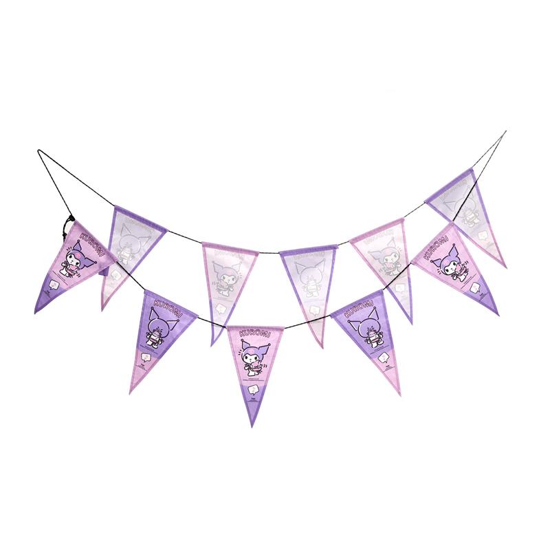Sanrio Characters Sanrio Kuromi Decorative Flag Set (Camping Series) Flag Set  Saudi Arabia |  ZW7924830