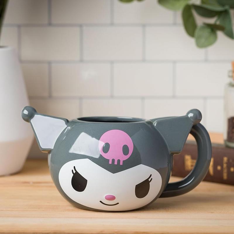 Sanrio Characters Sanrio Kuromi Face Sculpted (Gray) Mug  Saudi Arabia |  XG2097185