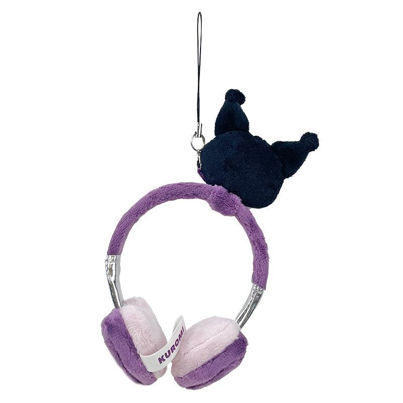 Sanrio Characters Sanrio Kuromi Plush Headphones Bag Charm  Saudi Arabia |  EG3218409